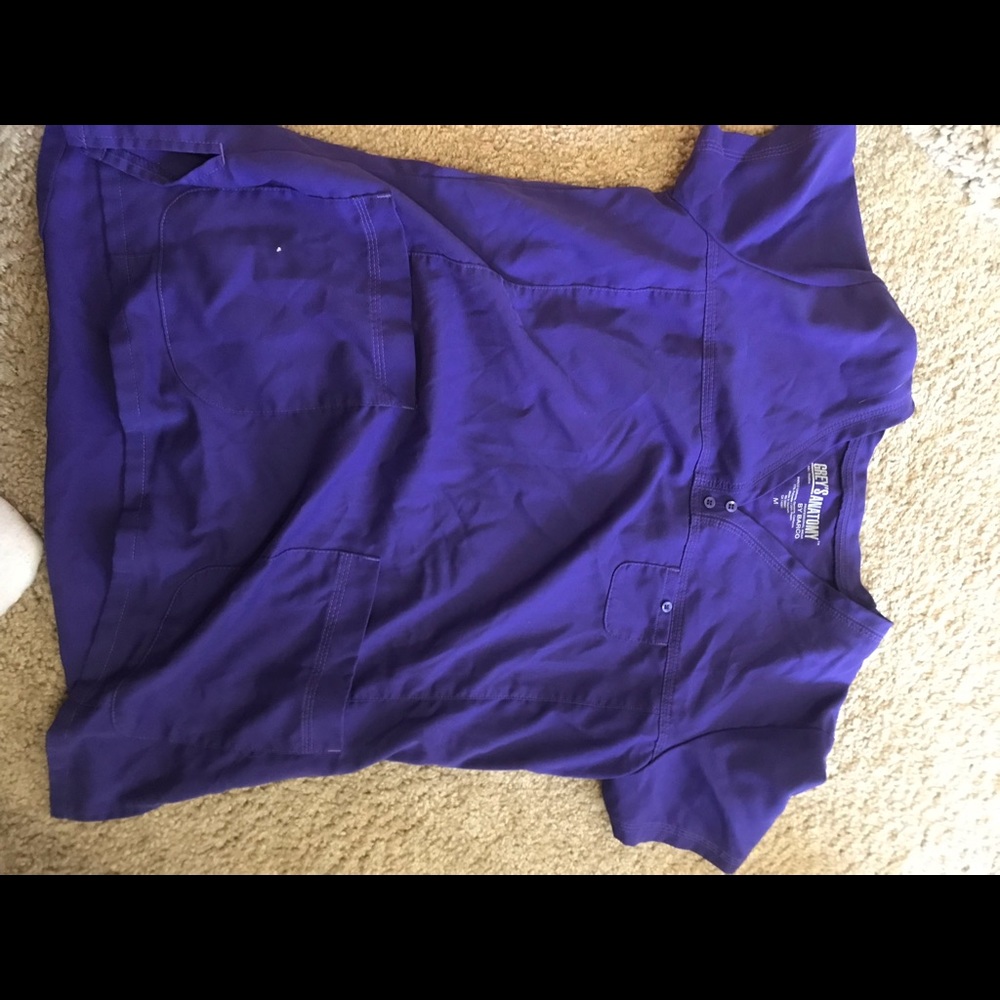 Purple Grey’s Anatomy Scrubs